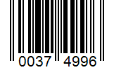 Barcode 00374996