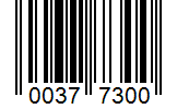 Barcode 00377300