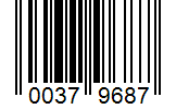Barcode 00379687