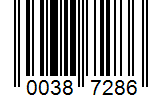 Barcode 00387286