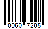 Barcode 00507295