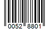 Barcode 00528801