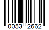 Barcode 00532662