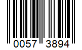 Barcode 00573894