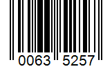 Barcode 00635257
