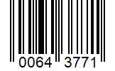 Barcode 00643771