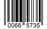 Barcode 00665735