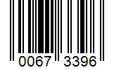 Barcode 00673396