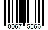 Barcode 00675666