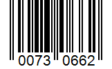 Barcode 00730662