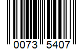 Barcode 00735407