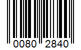 Barcode 00802840