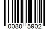 Barcode 00805902