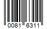 Barcode 00816311