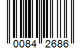 Barcode 00842686