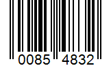 Barcode 00854832