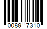Barcode 00897310