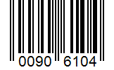 Barcode 00906104
