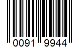 Barcode 00919944