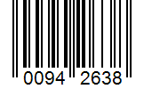 Barcode 00942638