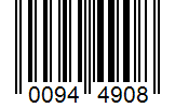 Barcode 00944908