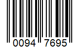 Barcode 00947695
