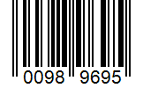 Barcode 00989695