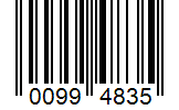 Barcode 00994835