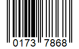 Barcode 01737868