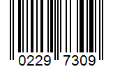 Barcode 02297309