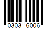Barcode 03036006