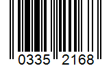 Barcode 03352168