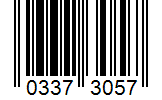 Barcode 03373057