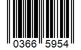 Barcode 03665954
