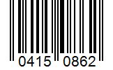 Barcode 04150862