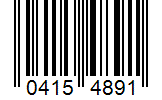 Barcode 04154891