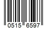 Barcode 05156597