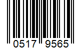 Barcode 05179565