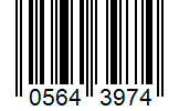 Barcode 05643974