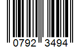 Barcode 07923494