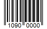 Barcode 10900000