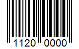 Barcode 11200000