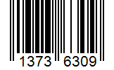 Barcode 13736309