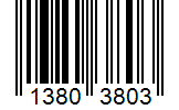 Barcode 13803803