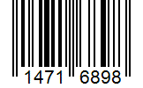Barcode 14716898