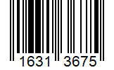 Barcode 16313675