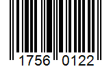 Barcode 17560122