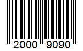 Barcode 20009090