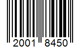 Barcode 20018450