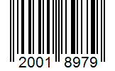 Barcode 20018979